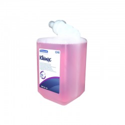 Kimberly-Clark Сапун на пяна Scott Essential, за ежедневна употреба, 2500 дози, 1 L, розов - Curățenie și dezinfecție