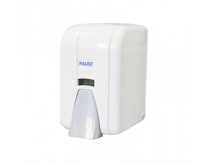 Palex Диспенсър за течен сапун Profi, 600 ml, бял