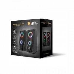 Yenkee Тонколони 2003RGB, USB 2.0, с подсветка - Tehnică de birou