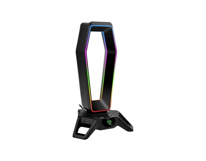Yenkee USB хъб и стойка за слушалки 3000 Gaming, 3 USB 2.0