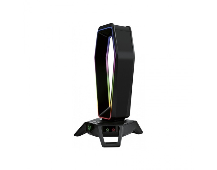 Yenkee USB хъб и стойка за слушалки 3000 Gaming, 3 USB 2.0