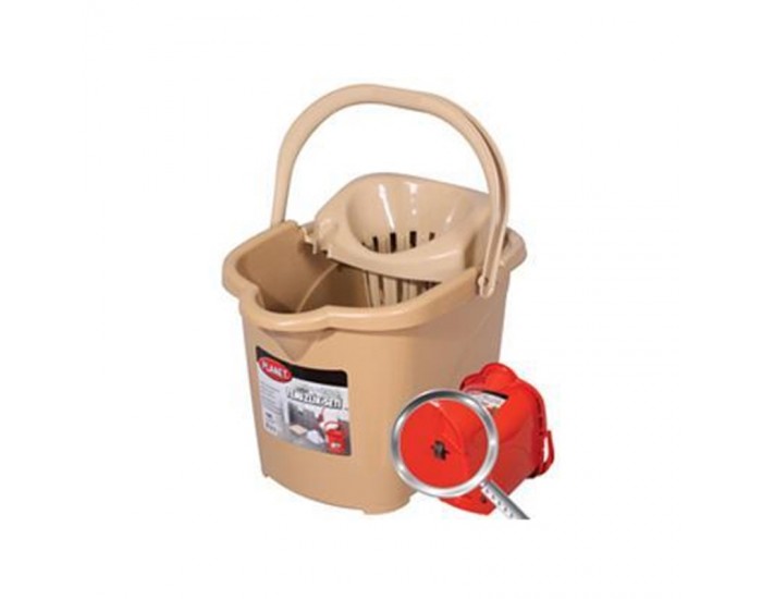 Planet Kофа с изстисквач и колелца, 15 L