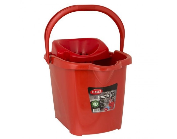 Planet Kофа с изстисквач и колелца, 15 L