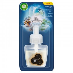Air Wick Пълнител за електрически ароматизатор, тюркоазен оазис, 19 ml - Curățenie și dezinfecție