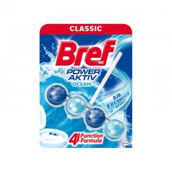 Bref Ароматизатор за тоалетна Power Aktiv, океан, 50 g - Curățenie și dezinfecție