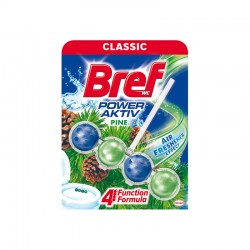 Bref Ароматизатор за тоалетна Power Aktiv, бор, 50 g - Curățenie și dezinfecție
