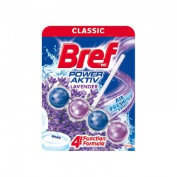 Bref Ароматизатор за тоалетна Power Aktiv, лавандула, 50 g - Curățenie și dezinfecție