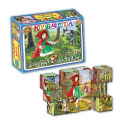 Кубчета Червената шапчица, 12 броя - Puzzle-uri și jocuri