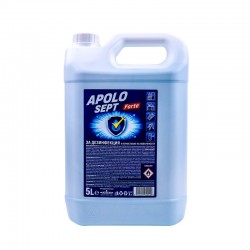 Apolo Дезинфектант Sept Forte, за повърхности, 5 L - Curățenie și dezinfecție
