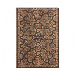Paperblanks Тефтер Enigma, 130 х 180 mm, широки редове, мека корица, 88 листа - Papetărie