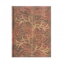 Paperblanks Тефтер Wildwood, 180 х 230 mm, широки редове, твърда корица, 72 листа - Papetărie