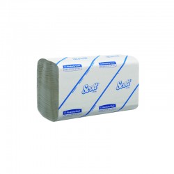 Kimberly-Clark Кърпи за ръце Scott Control 6689, V-сгъвка, еднопластови, 304 къса, 21.2 х 20 cm, 15 броя - Curățenie și dezinfecție