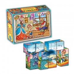 Кубчета Пинокио, 12 броя - Puzzle-uri și jocuri