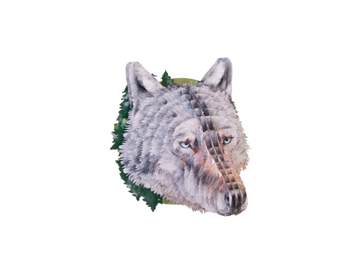 Gespaensterwald 3D глава на вълк