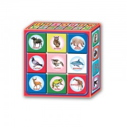 Кубчета, пластмасови, малки, 9 броя - Puzzle-uri și jocuri