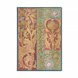 Paperblanks Тефтер Vox Botanica, Midi, широки редове, мека корица, 88 листа - Papetărie