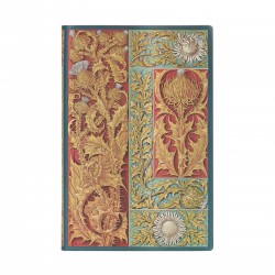 Paperblanks Тефтер Vox Botanica, Mini, широки редове, мека корица, 104 листа - Papetărie