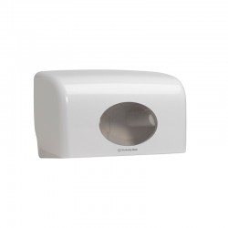 Kimberly-Clark Диспенсър за тоалетна хартия Aquarius 6992, бял - Curățenie și dezinfecție