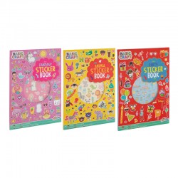Grafix Книжка със стикери, А4, асорти, 48 броя - Moxy