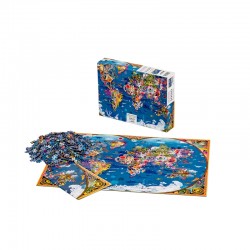 Пъзел, митологичен, с карта, 1000 части - Puzzle-uri și jocuri