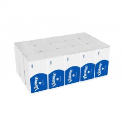 Kimberly-Clark Кърпи за ръце Kleenex 6789, двупластови, 21.2 х 21.5 cm, 186 къса, 15 броя - Curățenie și dezinfecție