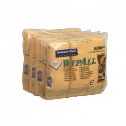 Kimberly-Clark Микрофибърна кърпа WypAll 8394, 40 х 40 cm, жълта, 6 броя - Curățenie și dezinfecție