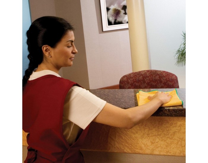 Kimberly-Clark Микрофибърна кърпа WypAll 8394, 40 х 40 cm, жълта, 6 броя