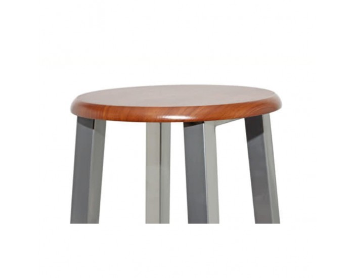 Sonata H Бар столове, 2 броя, метал със седалка от MDF