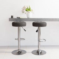 Sonata H Бар табуретки, 2 бр, черни, текстил - Scaune de bar