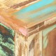 Sonata H Конзолна маса, 120x40x75 см, регенерирано дърво масив