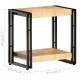 Sonata H Странична маса 40x30x40 см грубо мангово дърво масив