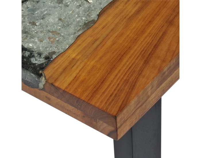 Sonata H Конзолна маса, тиково дърво, 100x35x75 cм