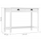 Sonata H Конзолна маса Hill с 2 чекмеджета 110x45x74 см бор масив