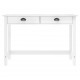 Sonata H Конзолна маса Hill с 2 чекмеджета 110x45x74 см бор масив