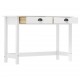 Sonata H Конзолна маса Hill с 2 чекмеджета 110x45x74 см бор масив