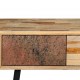 Sonata H Конзолна маса, регенерирано тиково дърво масив, 120x30x76 cм