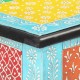 Sonata H Ръчно рисувана конзолна маса, 80x35x75 cм, мангово дърво масив