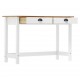 Sonata H Конзолна маса Hill с 2 чекмеджета 110x45x74 см бор масив