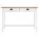 Sonata H Конзолна маса Hill с 2 чекмеджета 110x45x74 см бор масив