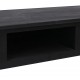 Sonata H Конзолна маса, черна, 110x45x76 cм, дърво