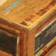 Sonata H Ретро маса за кафе с място за съхранение, регенерирано дърво