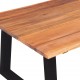 Sonata H Маса за кафе, акациево дърво масив, 110x60x40 см