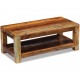 Sonata H Кафе маса, регенерирано дърво масив, 90x45x35 cм