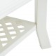 Sonata H Маса за кафе, бяла, 90x60x46 см, пластмаса