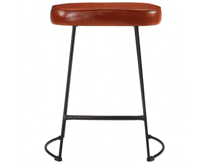 Sonata H Бар табуретки 2 бр тъмнокафяви 40x29,5x53 см
