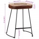 Sonata H Бар табуретки 2 бр тъмнокафяви 40x29,5x53 см