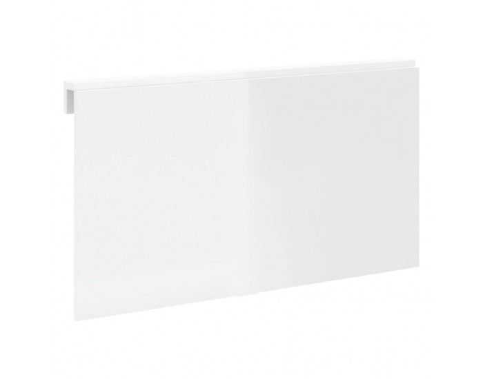 Sonata H Сгъваема стенна маса бял гланц 60x30x60 см, инженерно дърво