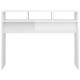Sonata H Конзолна маса, бял гланц, 105x30x80 см, инженерно дърво