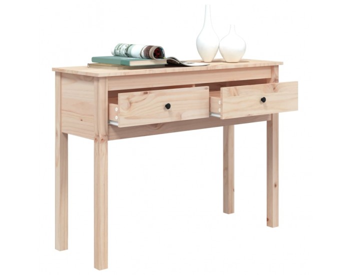 Sonata H Конзолна маса 100x35x75 см борово дърво масив