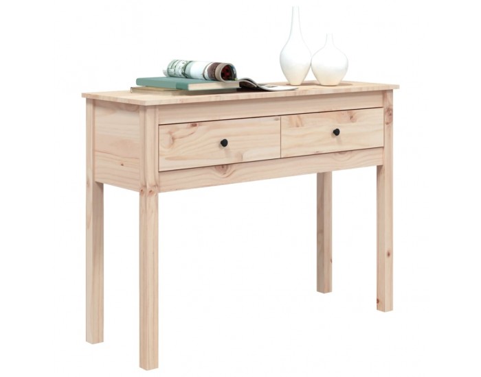 Sonata H Конзолна маса 100x35x75 см борово дърво масив